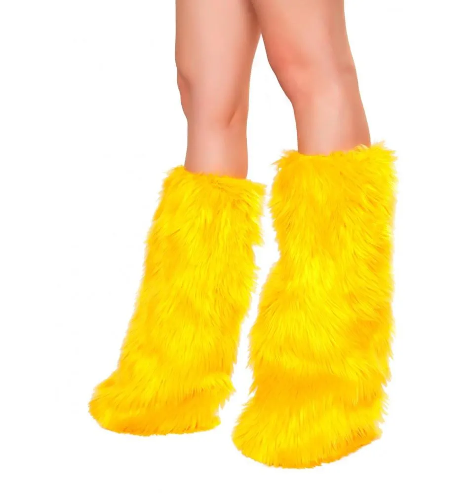 Faux fur Leg Warmers