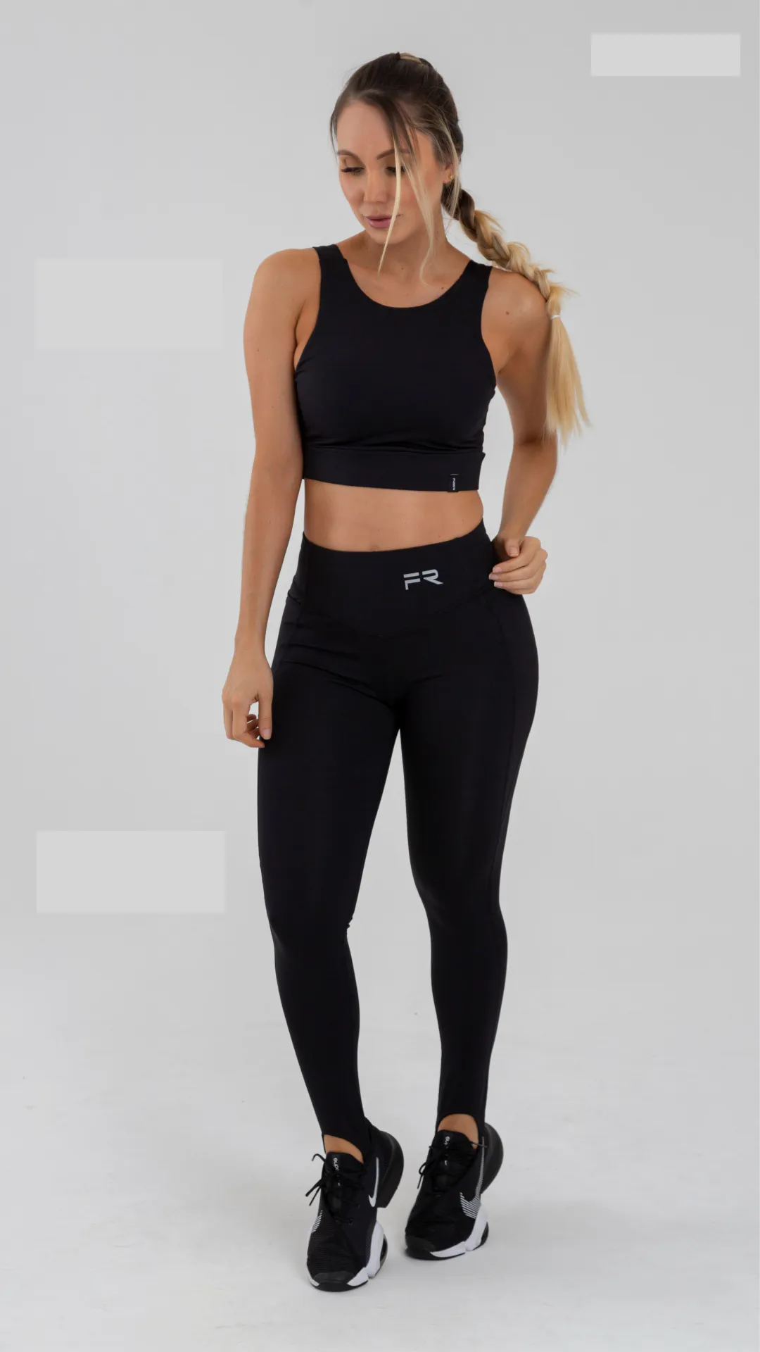 Fiber Wide Waistband Pocket Leggings