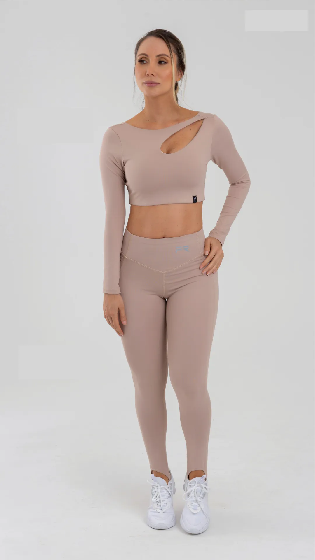 Fiber Wide Waistband Pocket Leggings