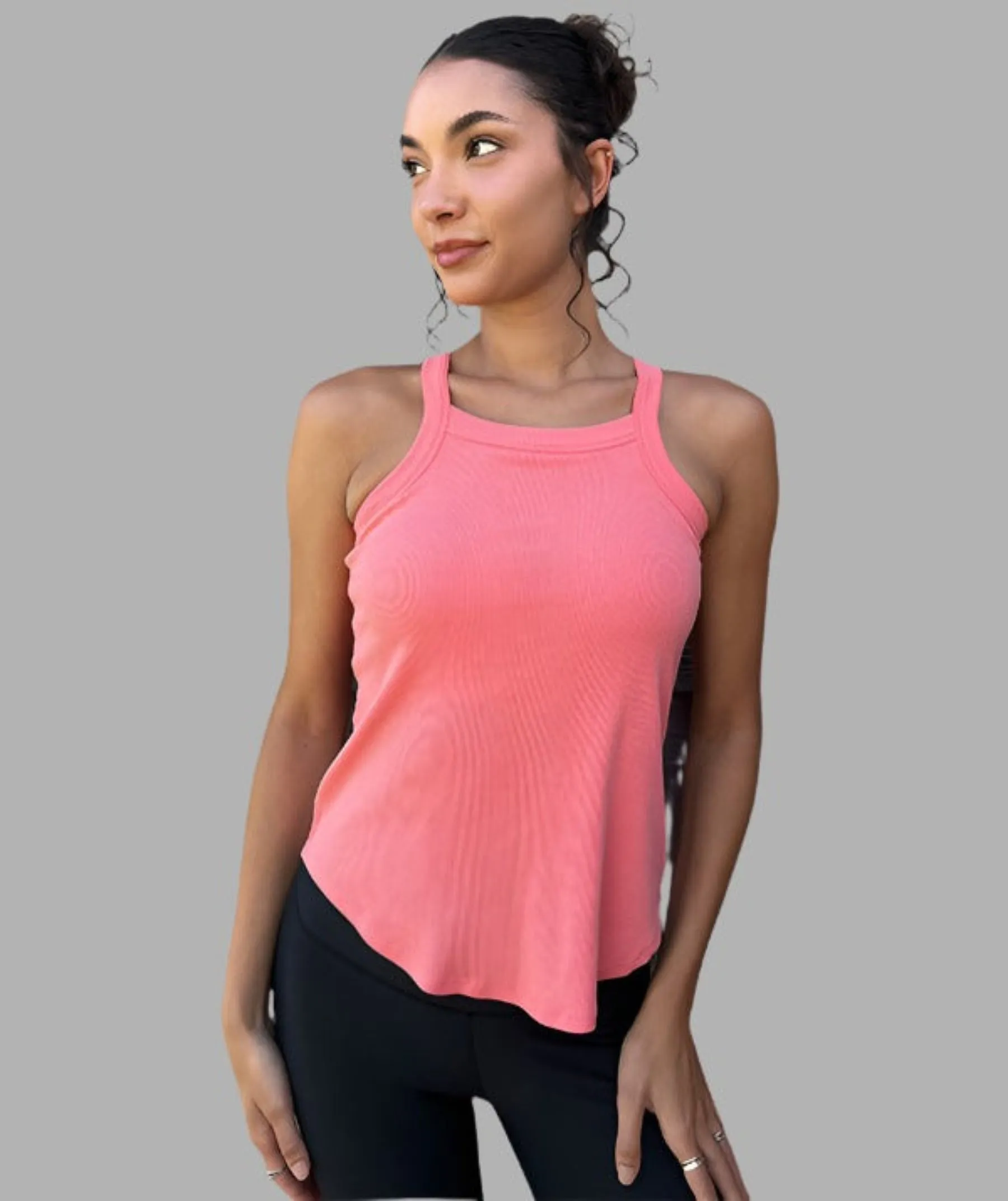 Fly Free Ribbed Bra Cami