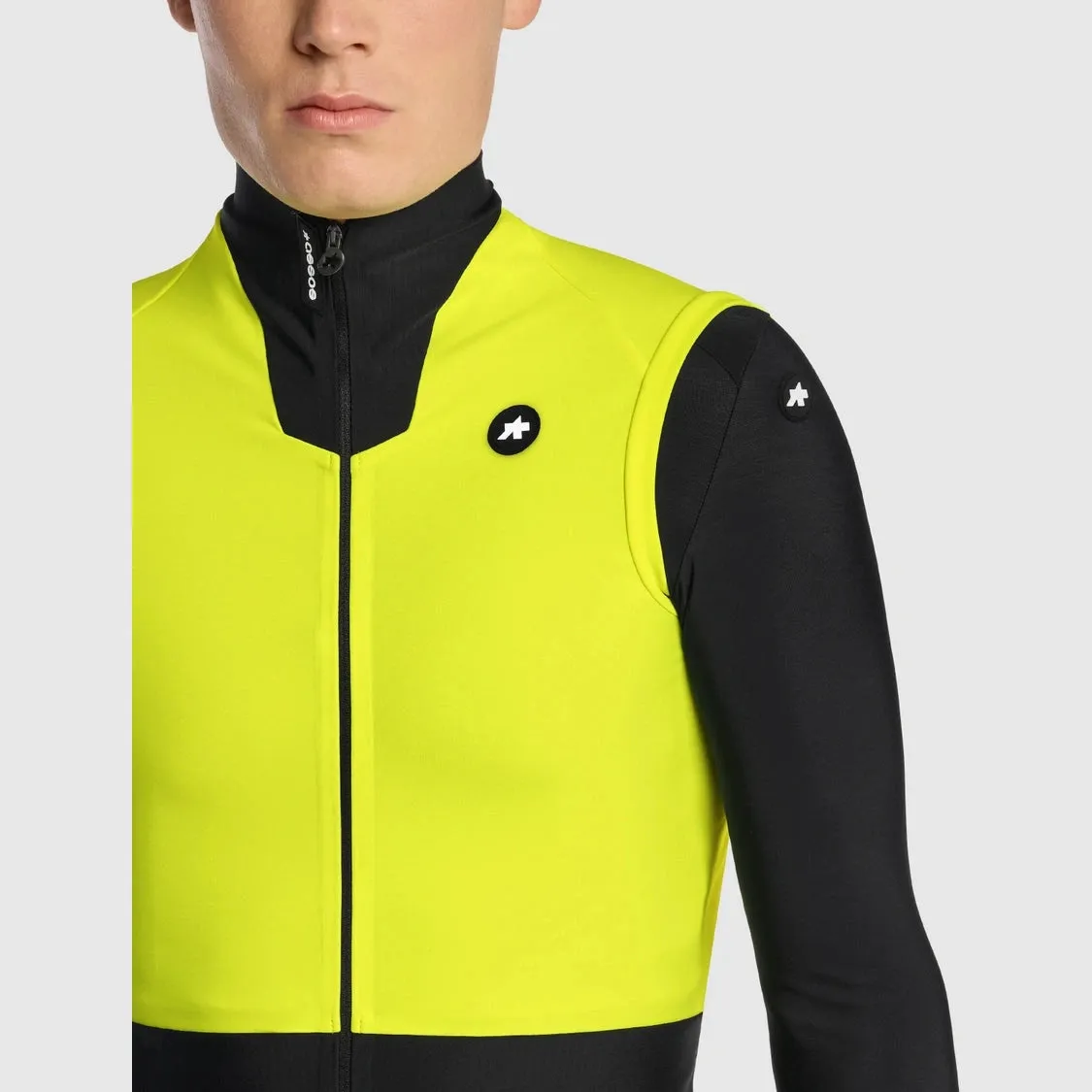 Gilet Assos Equipe R Spring Fall S11 - Giallo