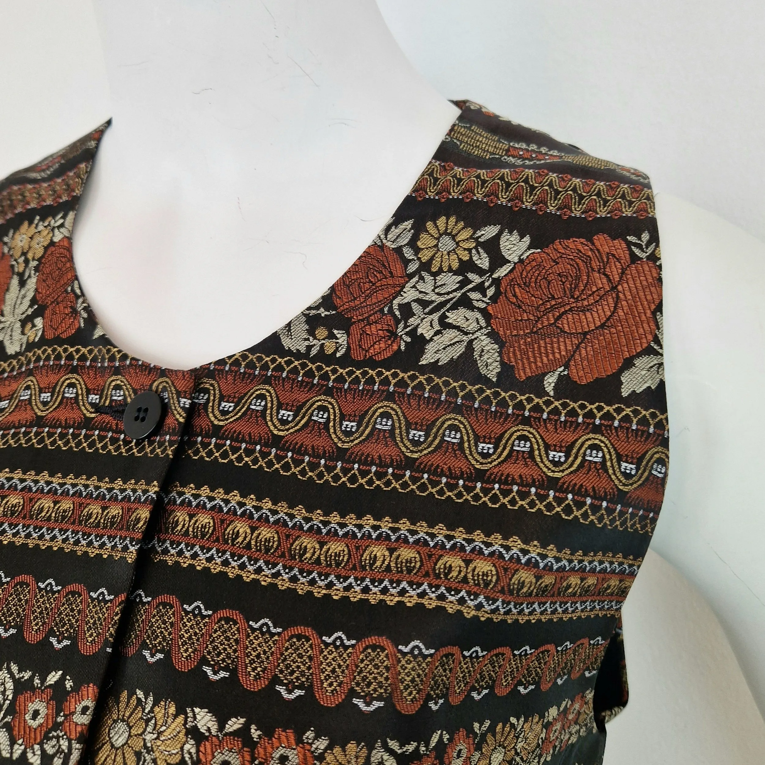 Gilet Callaghan rose bronzo 1990