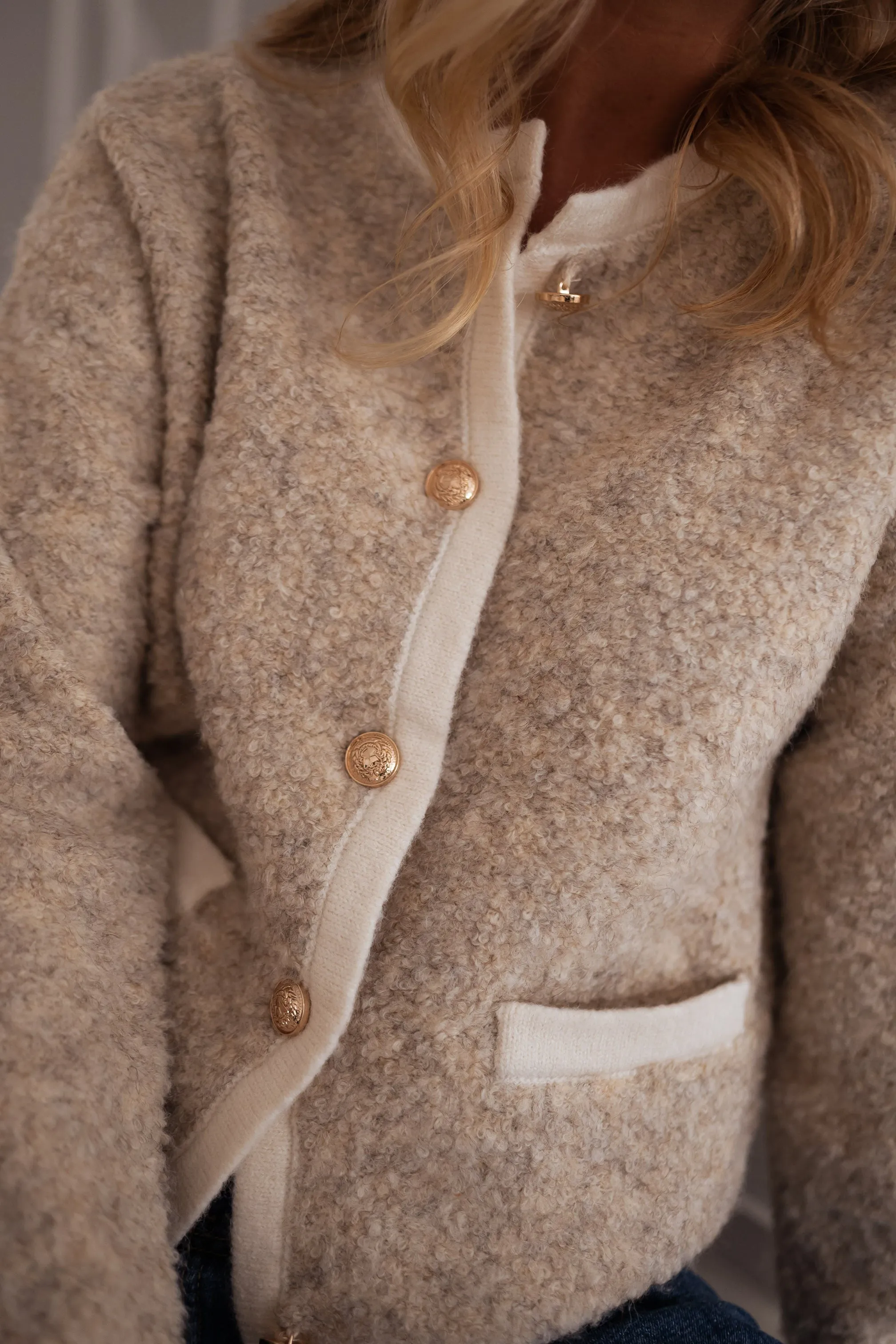 Gilet Chlo - beige