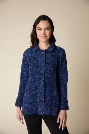 Habitat 87728 Tweedy Chenille Swing Cardigan