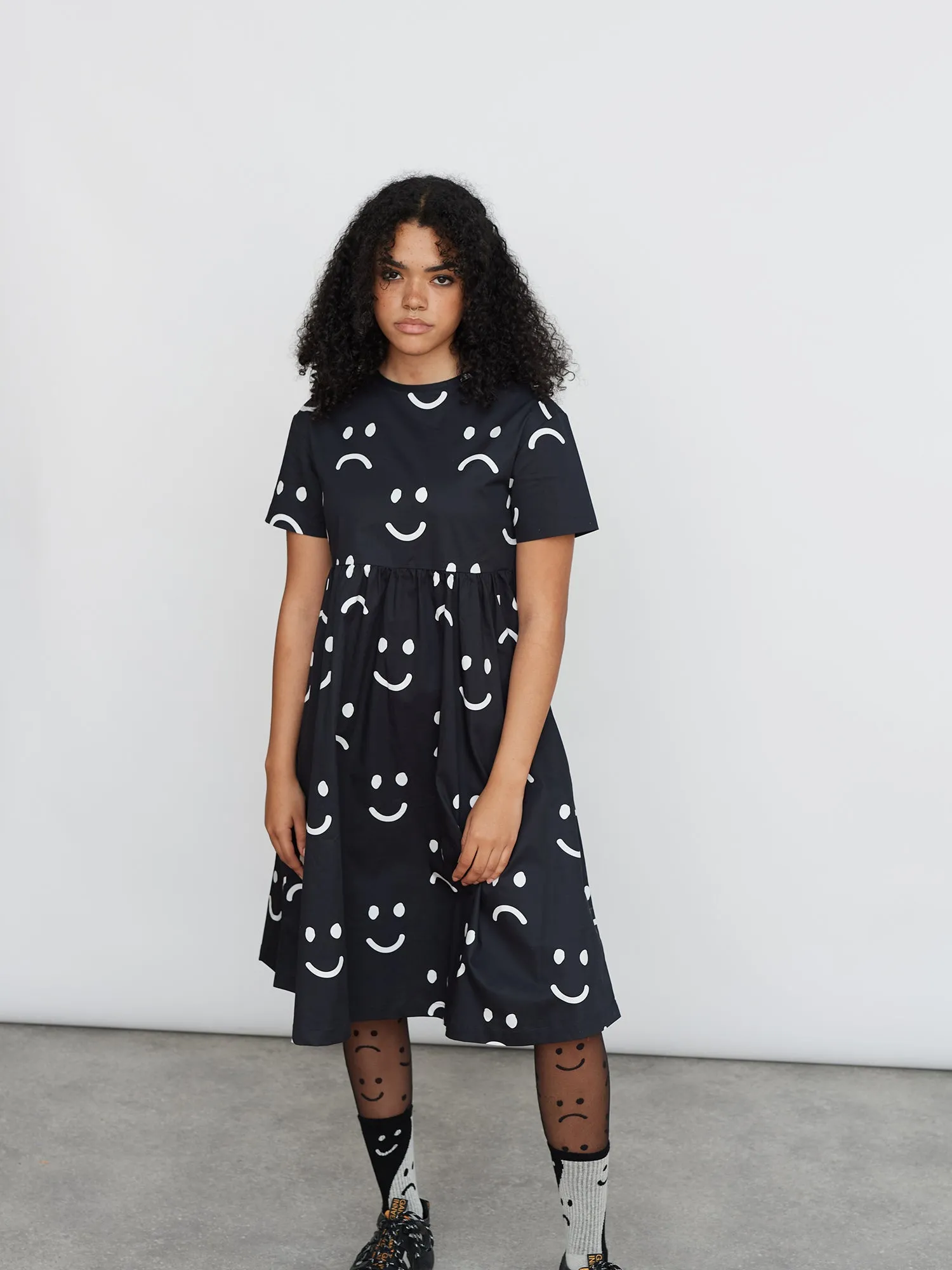 Happy Sad Midi Dress