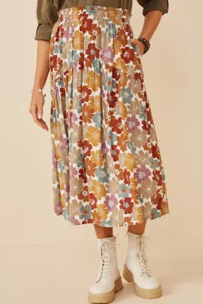 HAY109 - FLORAL SKIRT