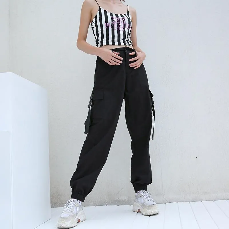 High Waist Loose Trousers