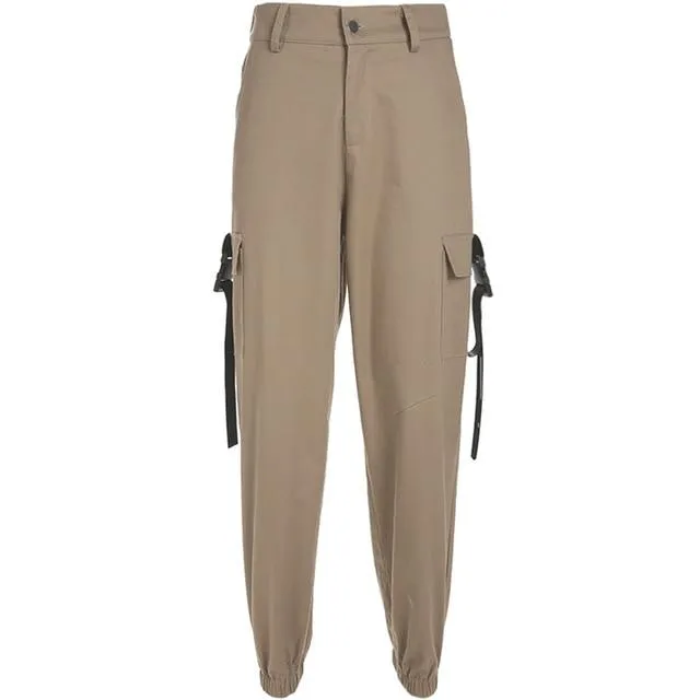 High Waist Loose Trousers