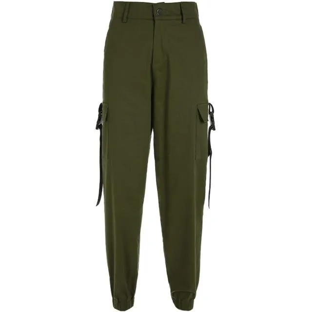 High Waist Loose Trousers