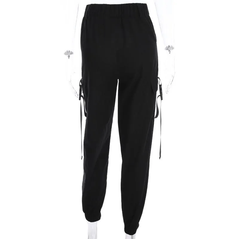 High Waist Loose Trousers