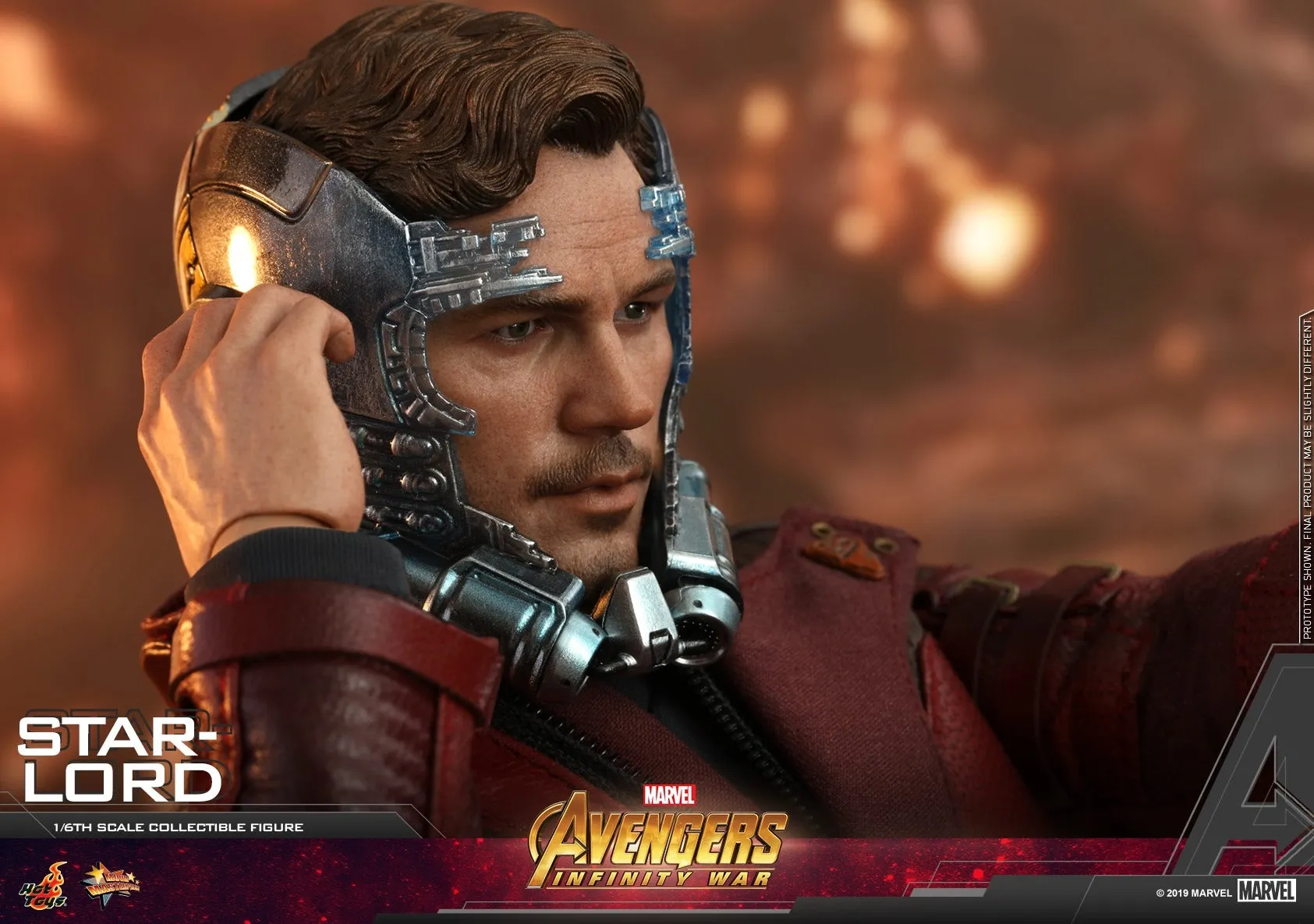 Hot Toys - MMS539 - Avengers: Infinity War - 1/6th scale Star-Lord Collectible Figure