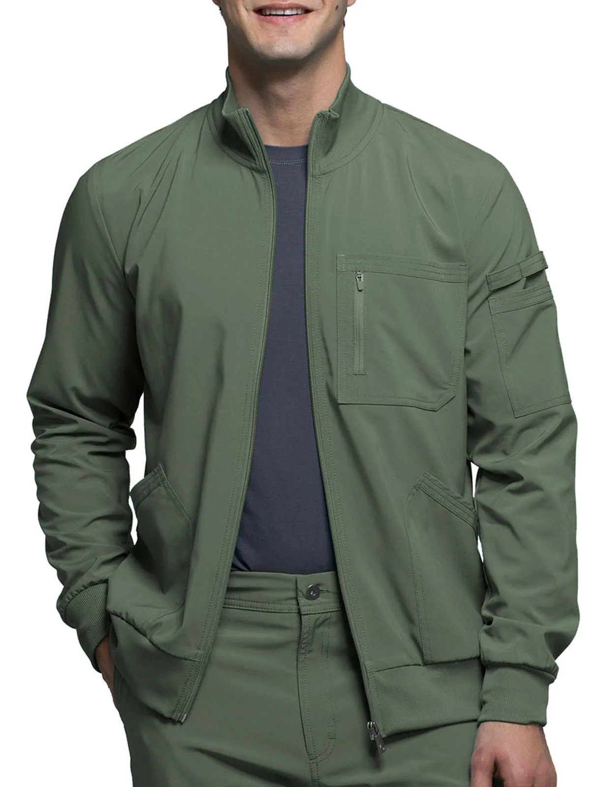 Infinity - Men's Zip Front Jacket