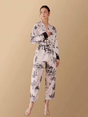 Ink Pajama Set 3 Pcs