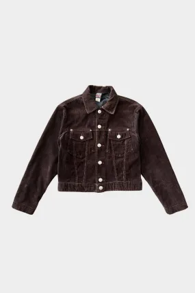 Jean Paul Gaultier Corduroy Reversible Brown Jacket