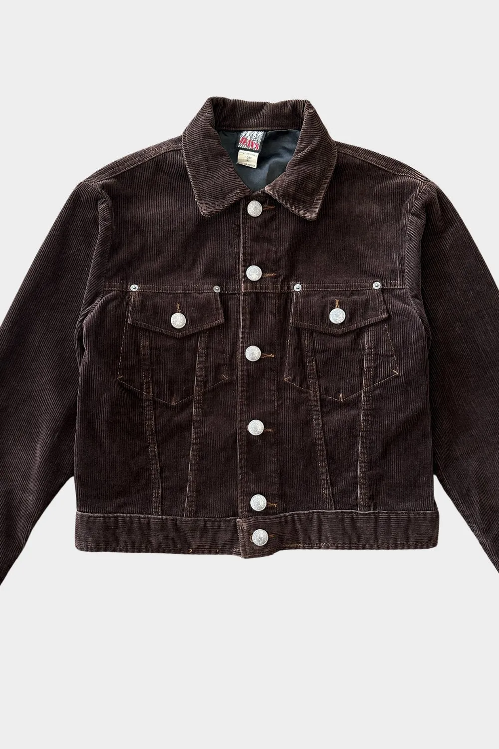 Jean Paul Gaultier Corduroy Reversible Brown Jacket