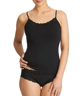 Jockey Parisienne Cotton Camisole - Black