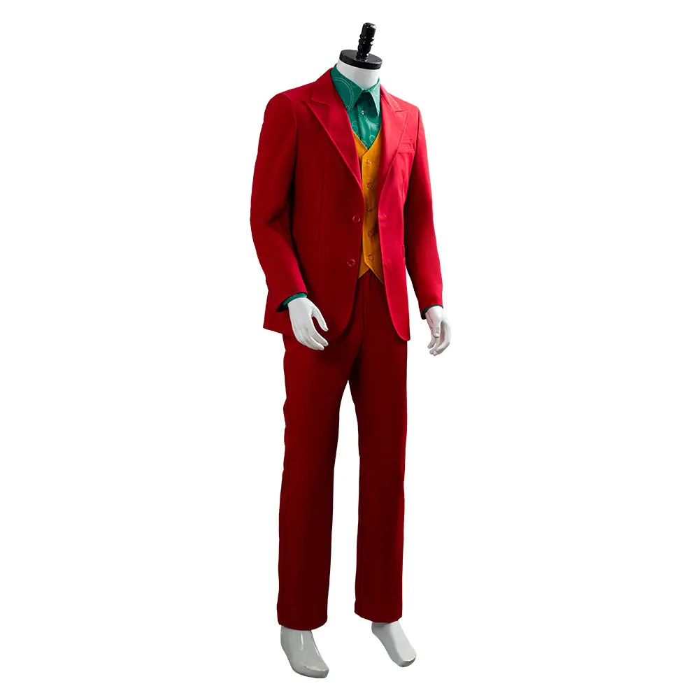 Joker Film Joaquin Phoenix Joker 2 Arthur Fleck Outfit Cosplay Costume