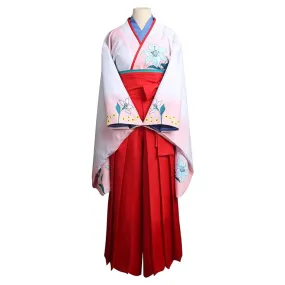 Kakegurui Compulsive Gambler Nishinotoin Yuriko Kimono Outfits Halloween Carnival Suit Cosplay Costume