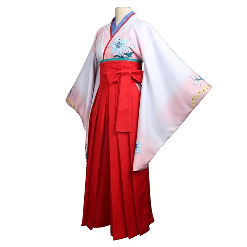 Kakegurui Compulsive Gambler Nishinotoin Yuriko Kimono Outfits Halloween Carnival Suit Cosplay Costume