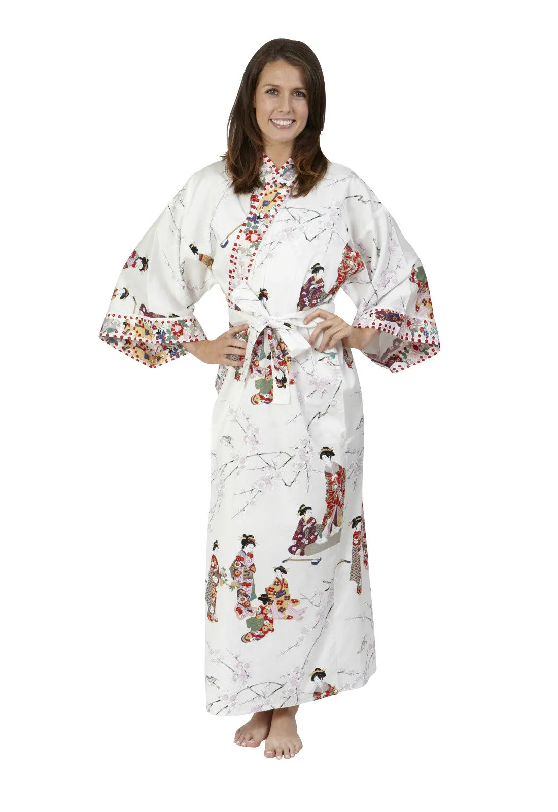 Kimono Beauty Cotton Long Kimono