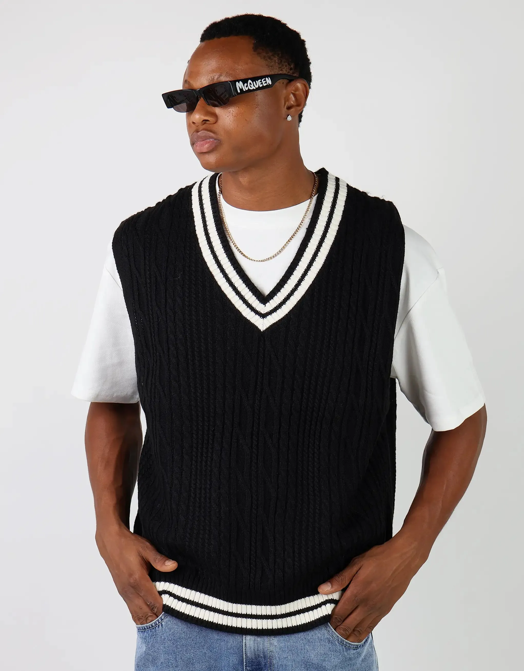 Knitted Sweater Vest