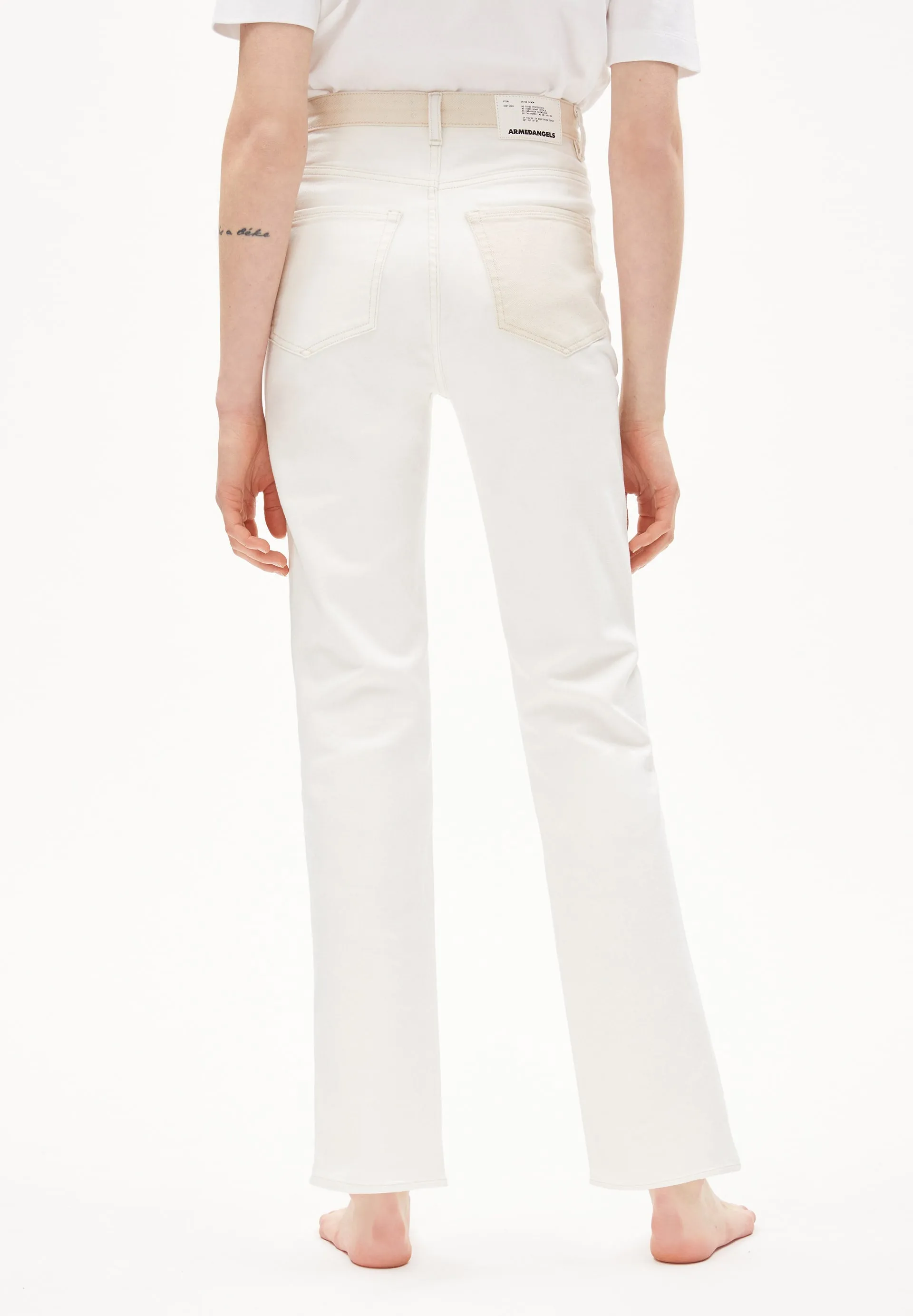 LAST ONE in 26/32 - Detox Denim Lejaa Detail - White