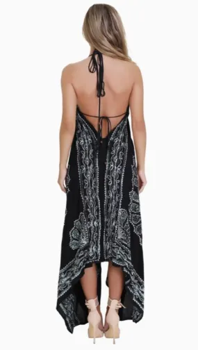 Last Ones! Astral Batik Scarf Dress