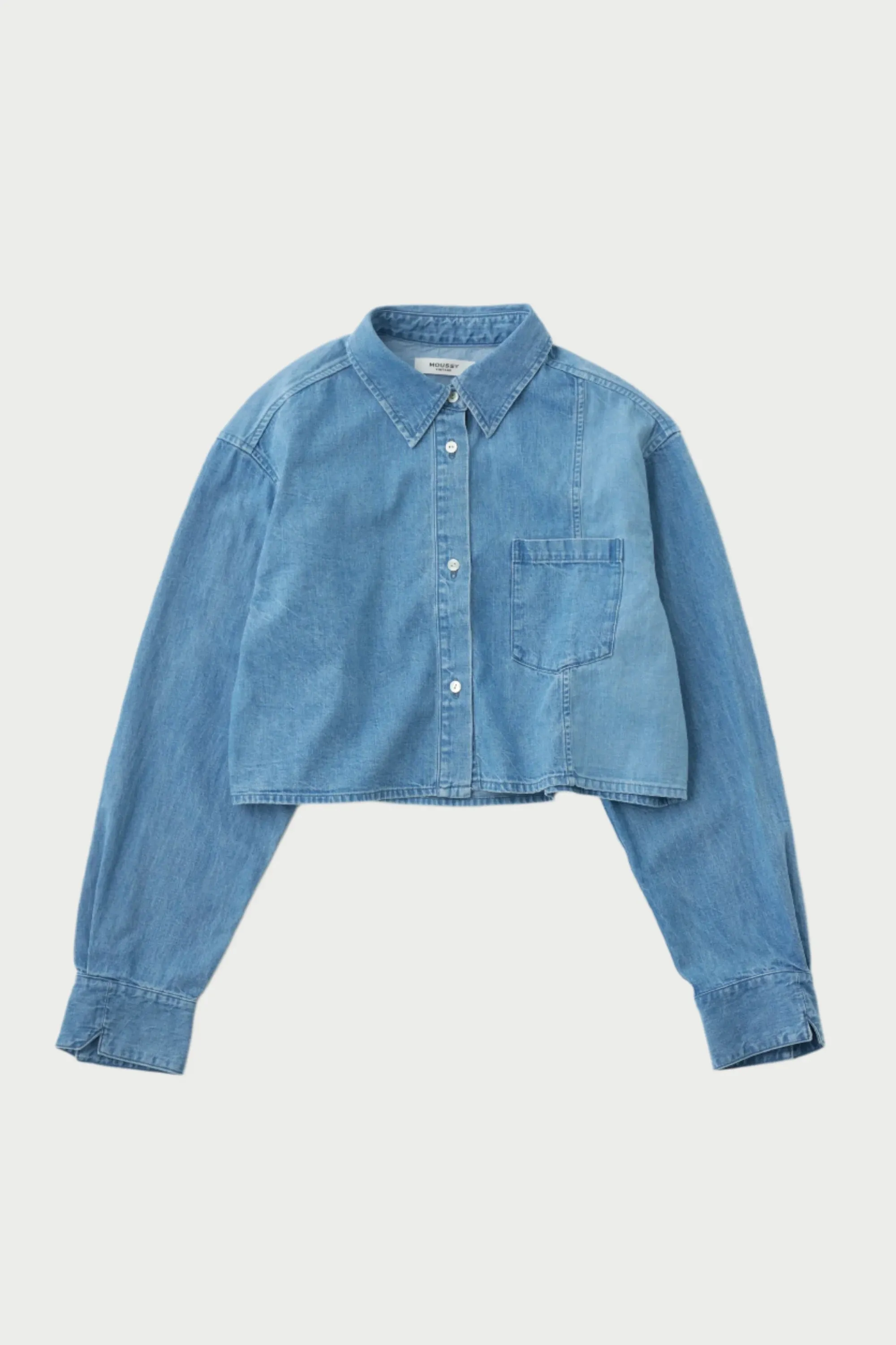 Lenfred Cropped Blocking Shirt