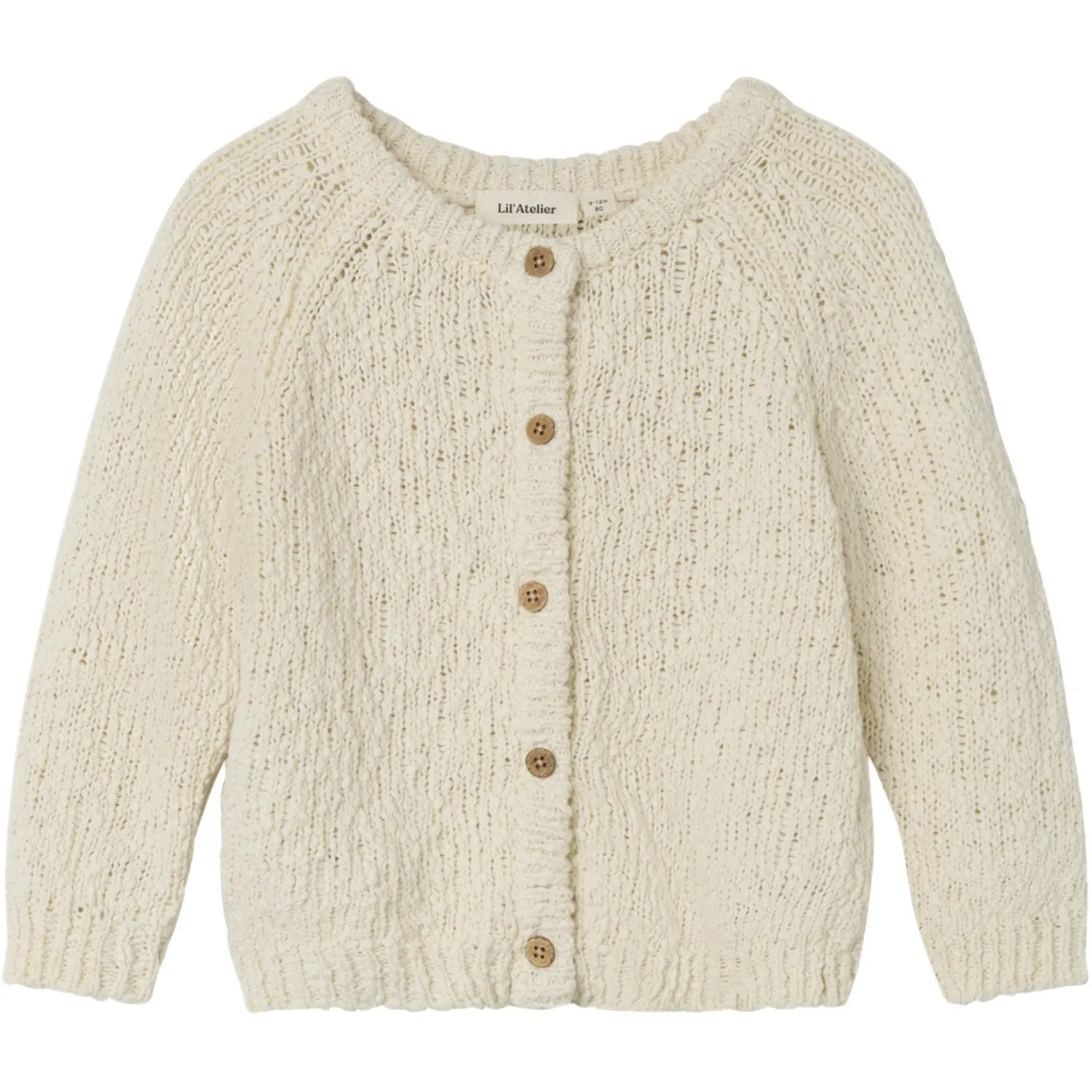 Lil'Atelier Turtledove Sally Knit Cardigan