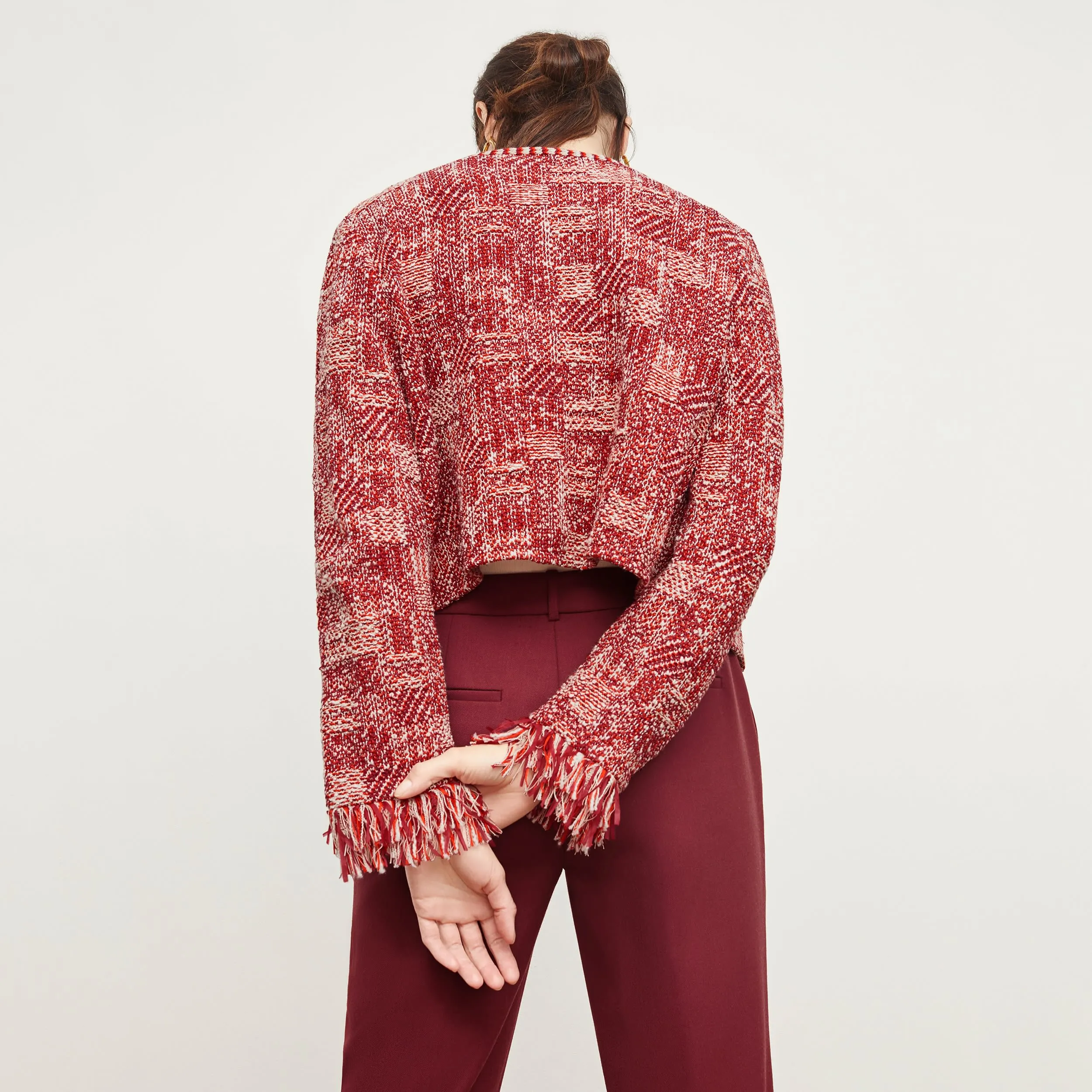 Lilia Jacket - Interweave :: Red Multi