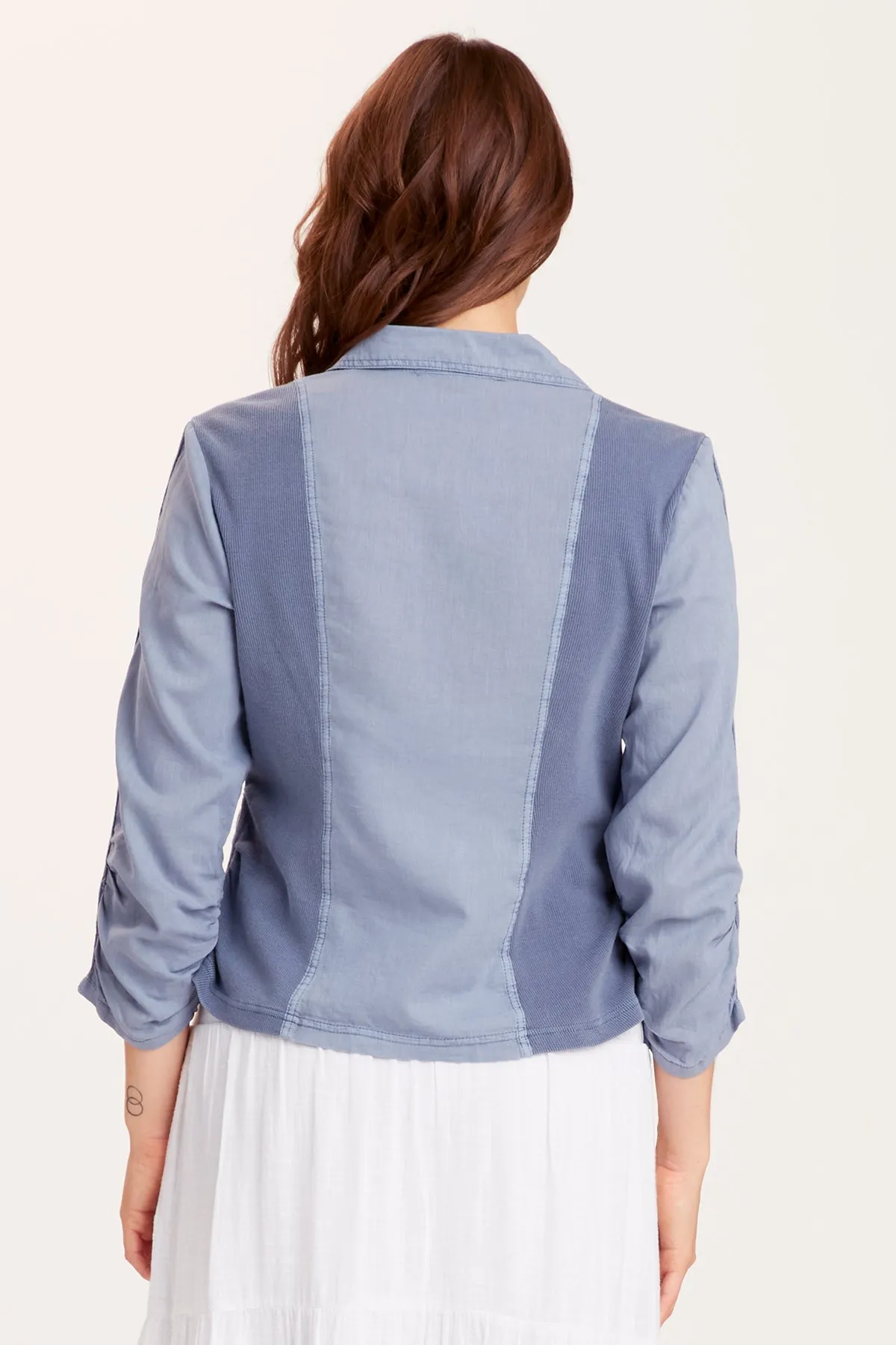 Linen Folksy Jacket