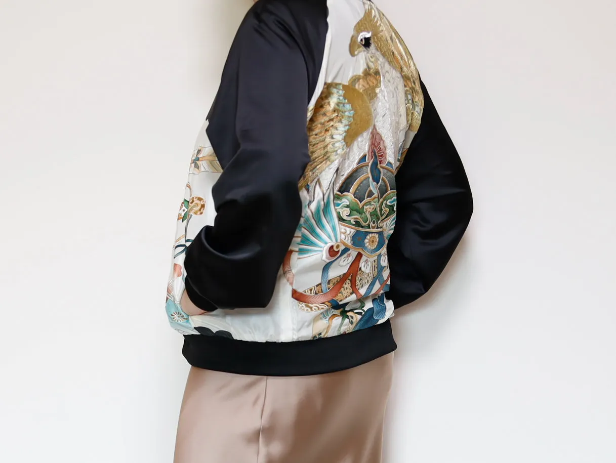 <J09-017> KIMONO BOMBER Jacket