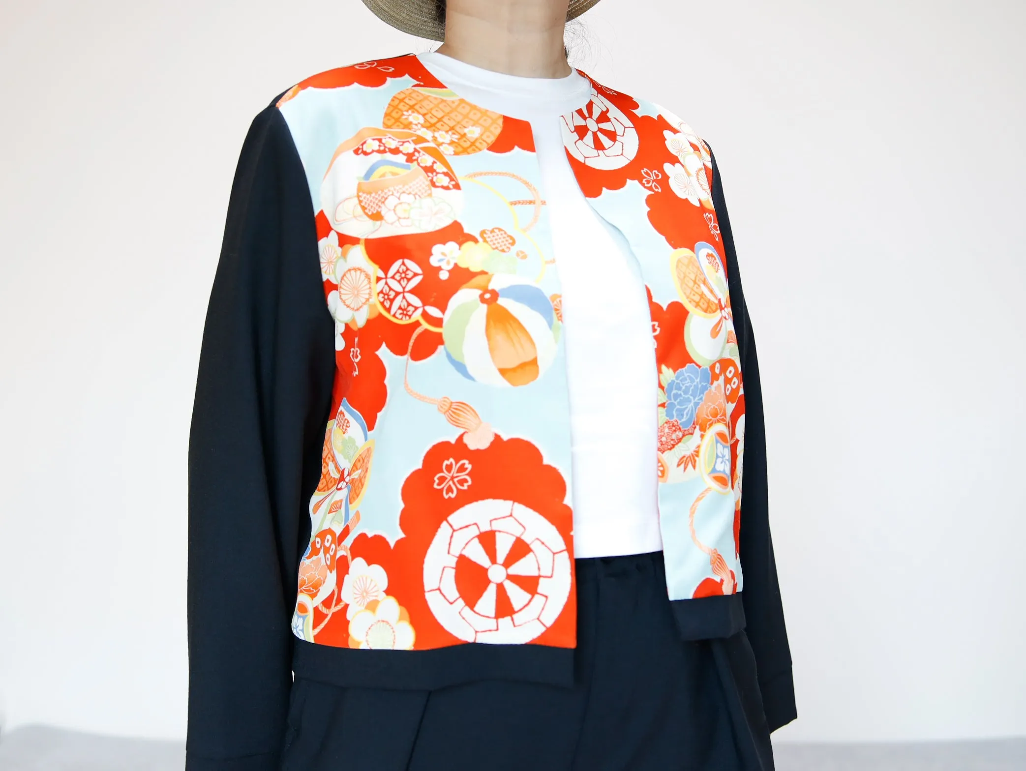 <J15K-013> KIMONO CREW NECK Jacket