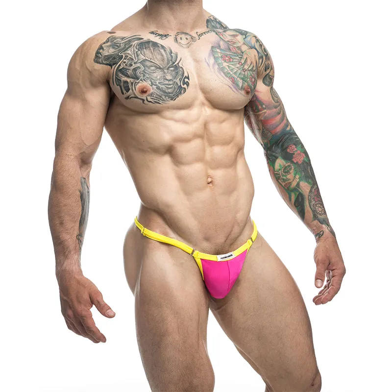 MaleBasics JUSTIN   SIMON Bikini One Hot Pink O/S