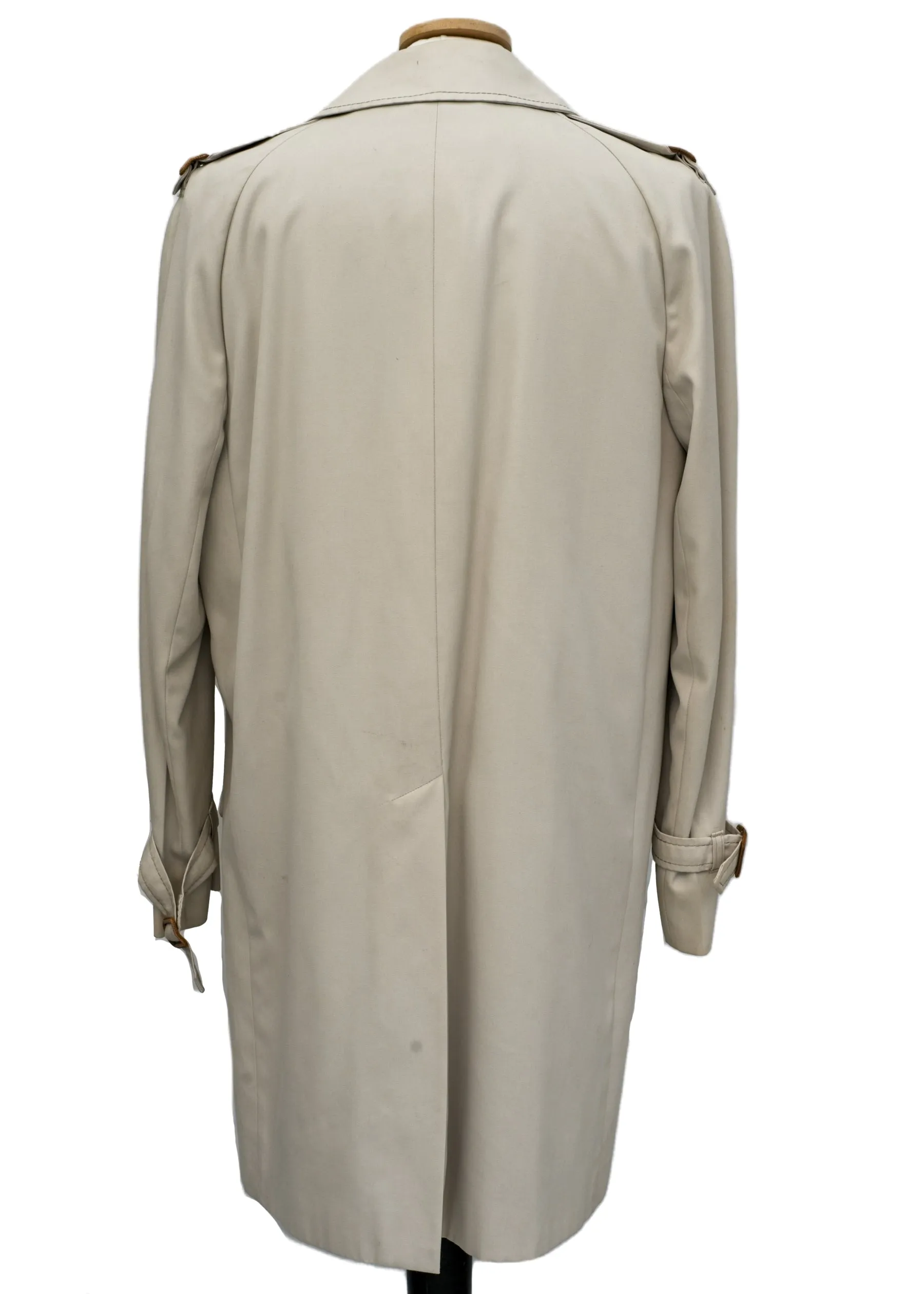 Men's Vintage Aquascutum Trench Coat Raincoat • Removable Liner