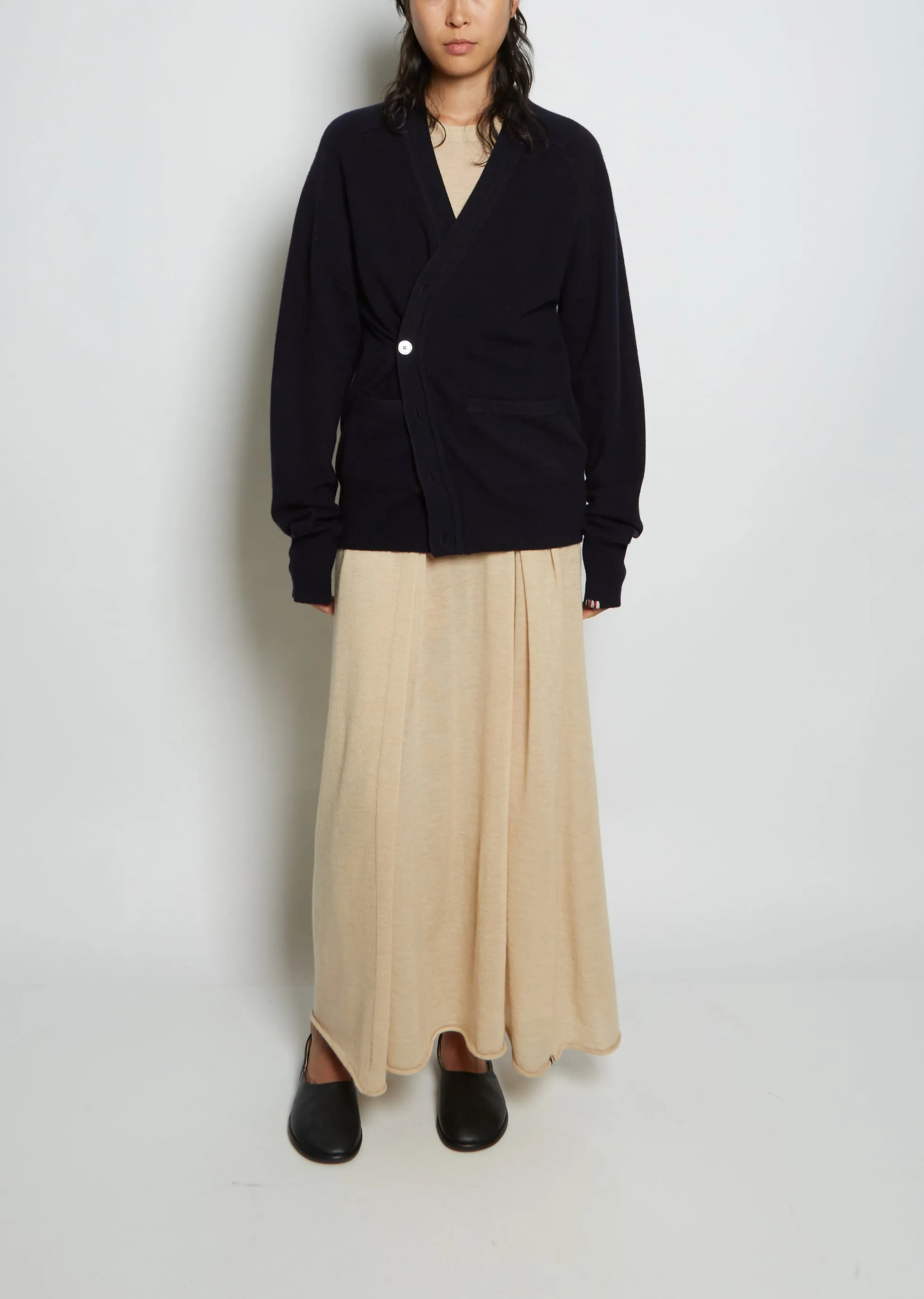 n°185 Feike Cashmere Cardigan — Navy