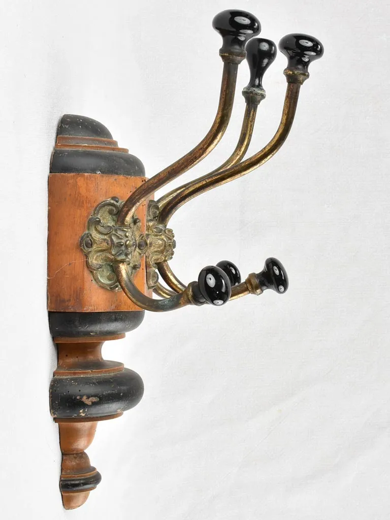 Napoleon III wall bracket - coat rack 16½"