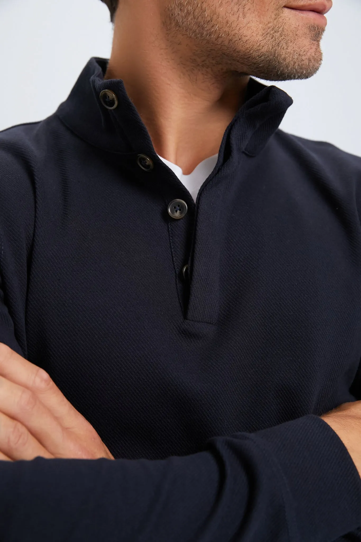 Navy Blue Cambridge Pullover