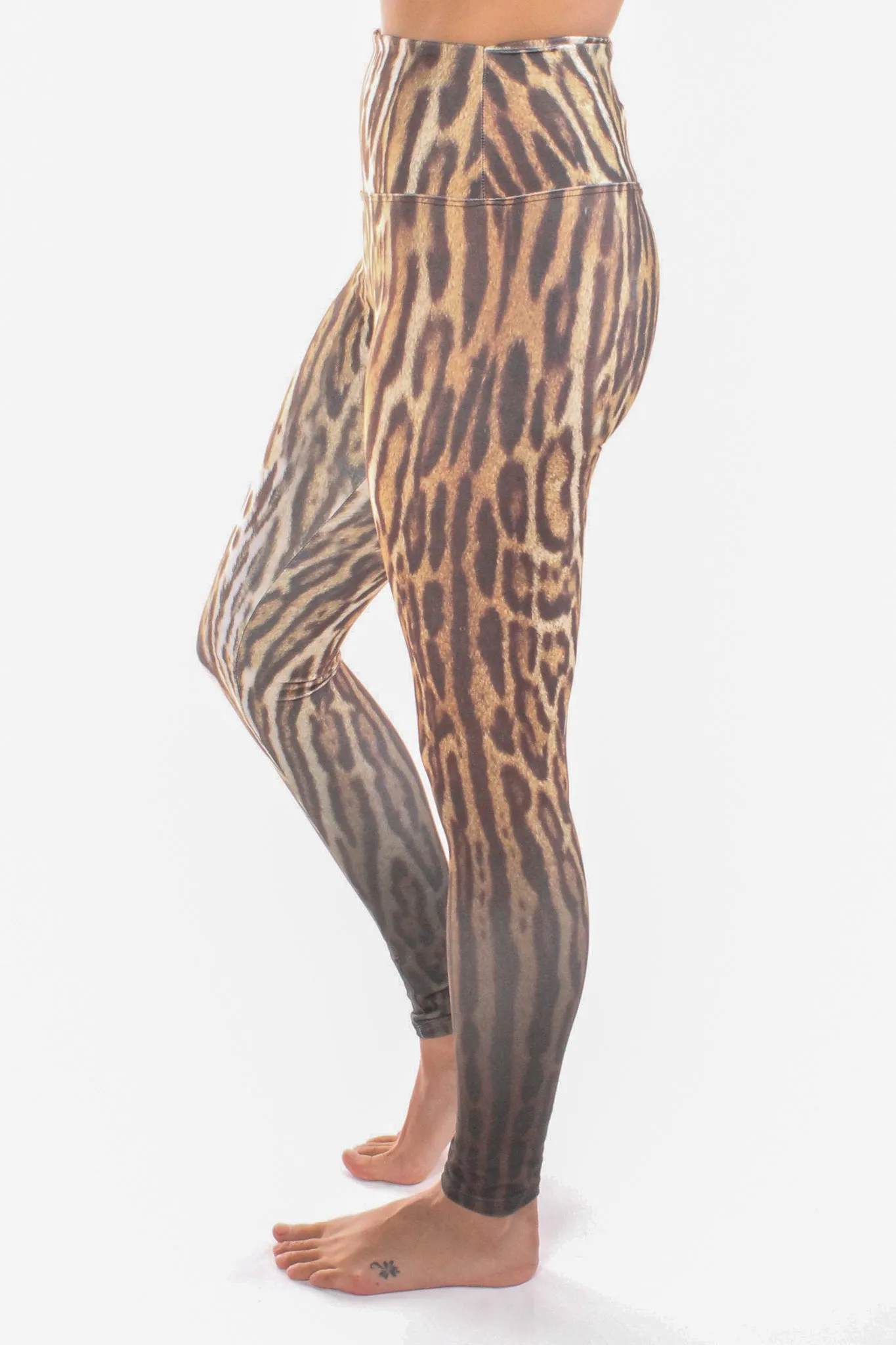 Ocelot (Leopard) Print High Compression Legging