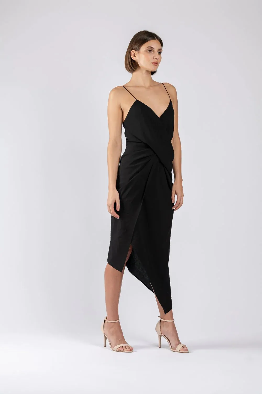 One Fell Swoop Le Luxe Midi, Black Texture