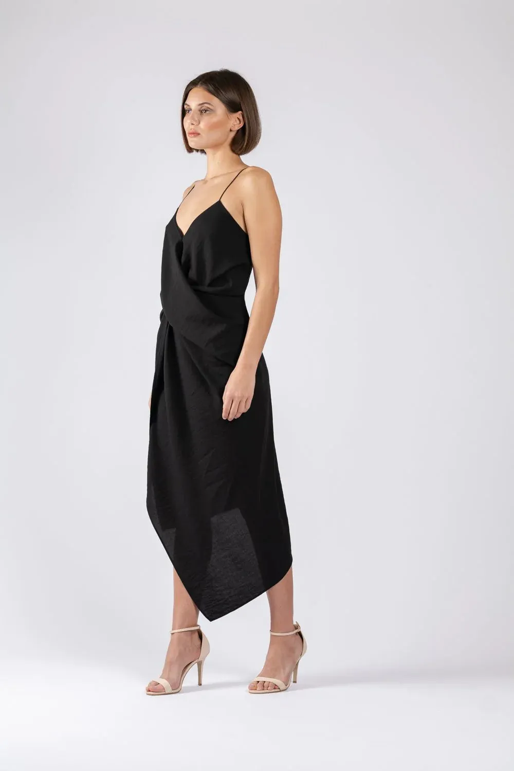 One Fell Swoop Le Luxe Midi, Black Texture