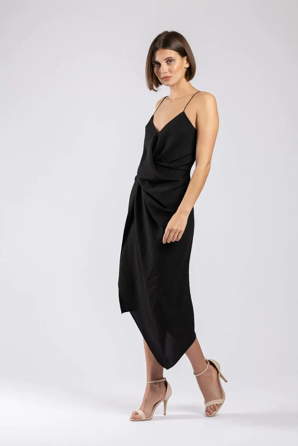 One Fell Swoop Le Luxe Midi, Black Texture