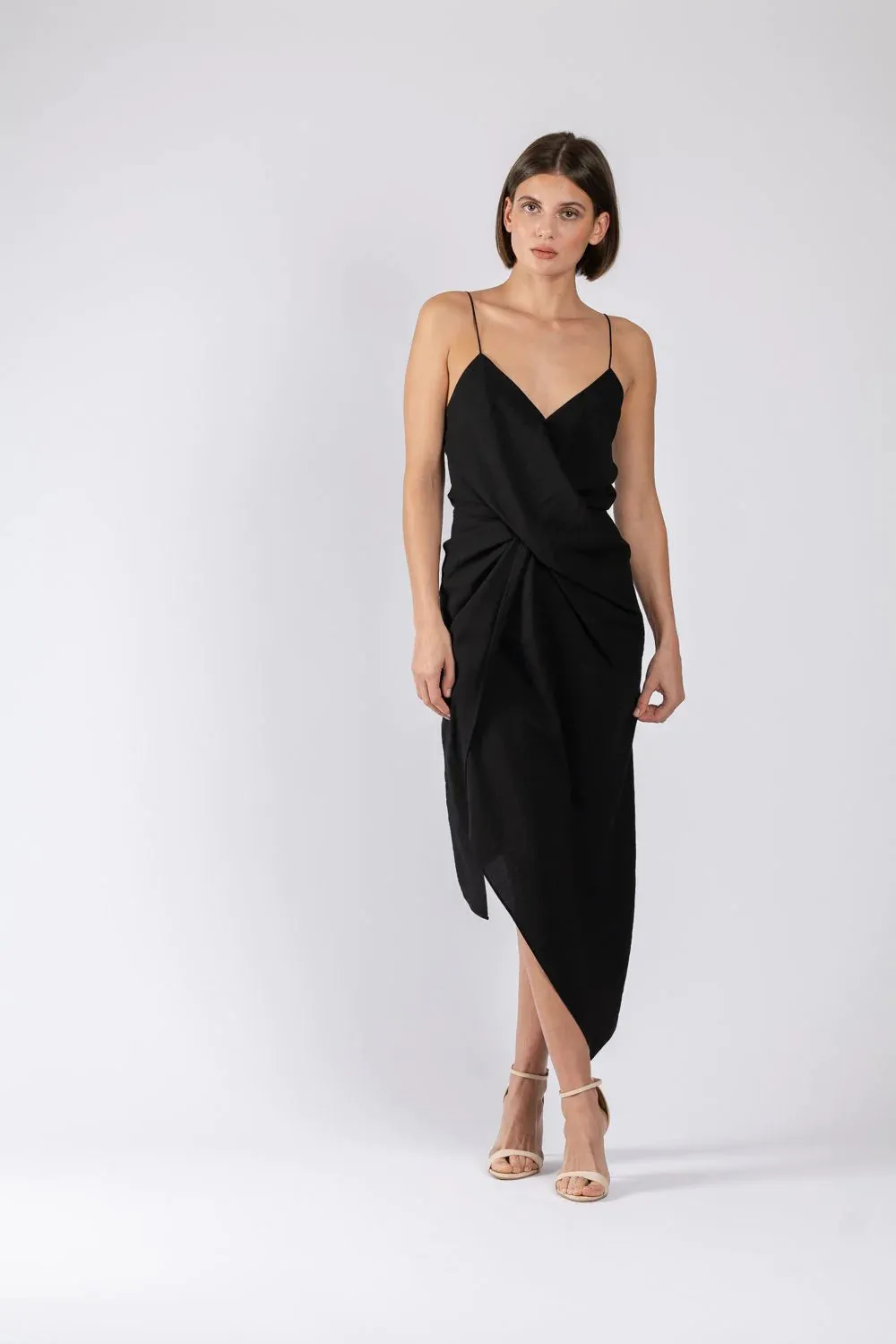 One Fell Swoop Le Luxe Midi, Black Texture