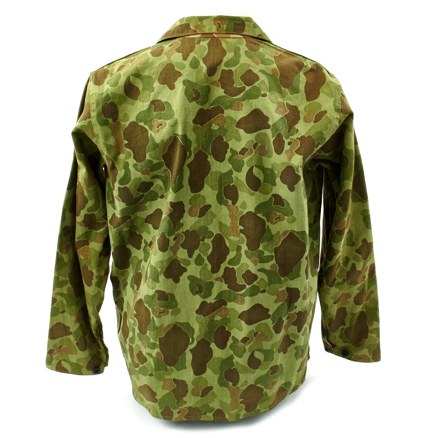 Original U.S. WWII USMC P44 Camouflage Pattern 1944 Utility Coat - Size 40