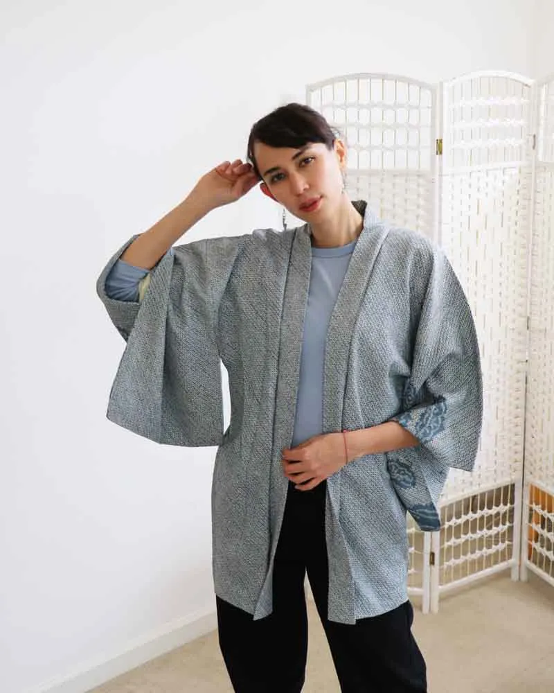 Pine Trees Haori Kimono Jacket