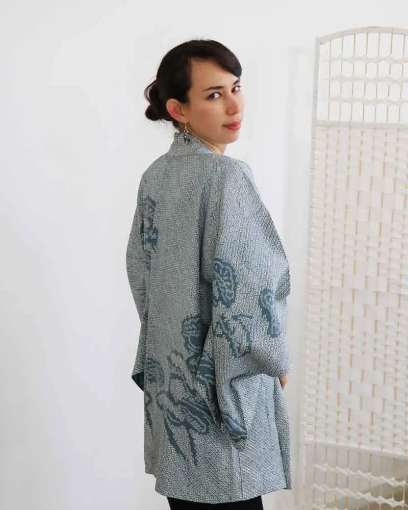 Pine Trees Haori Kimono Jacket