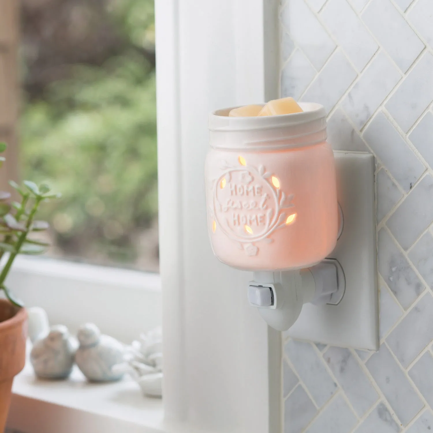 Plug-in Wax Warmer Mason Jar PIMAJ