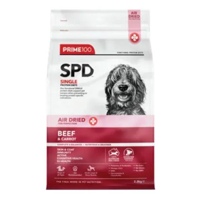 Prime 100 SPD Air Beef and Carrot Dog Food 2.2kg