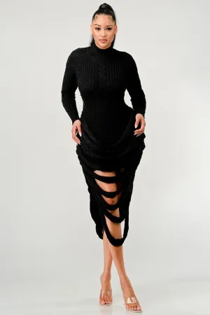 "Sweat Her" Knit Dress