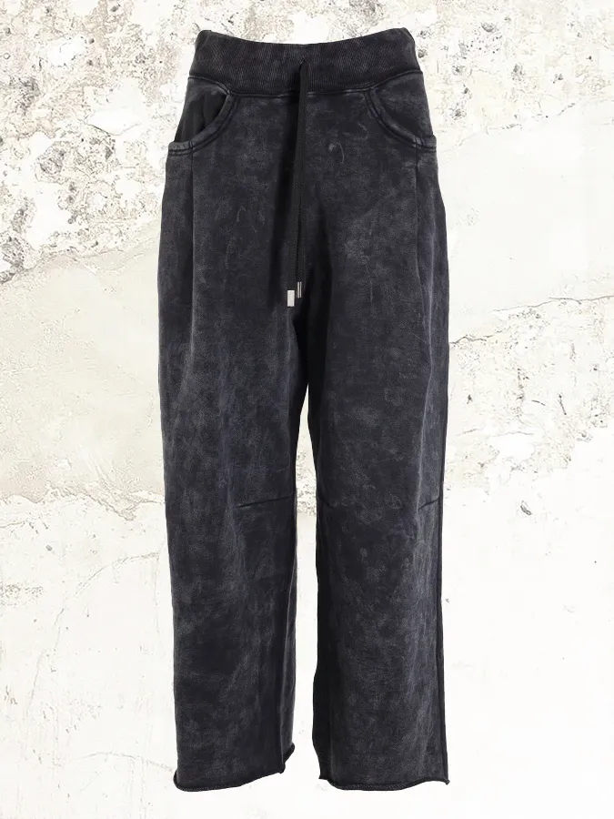 R13 cropped pleated track pants